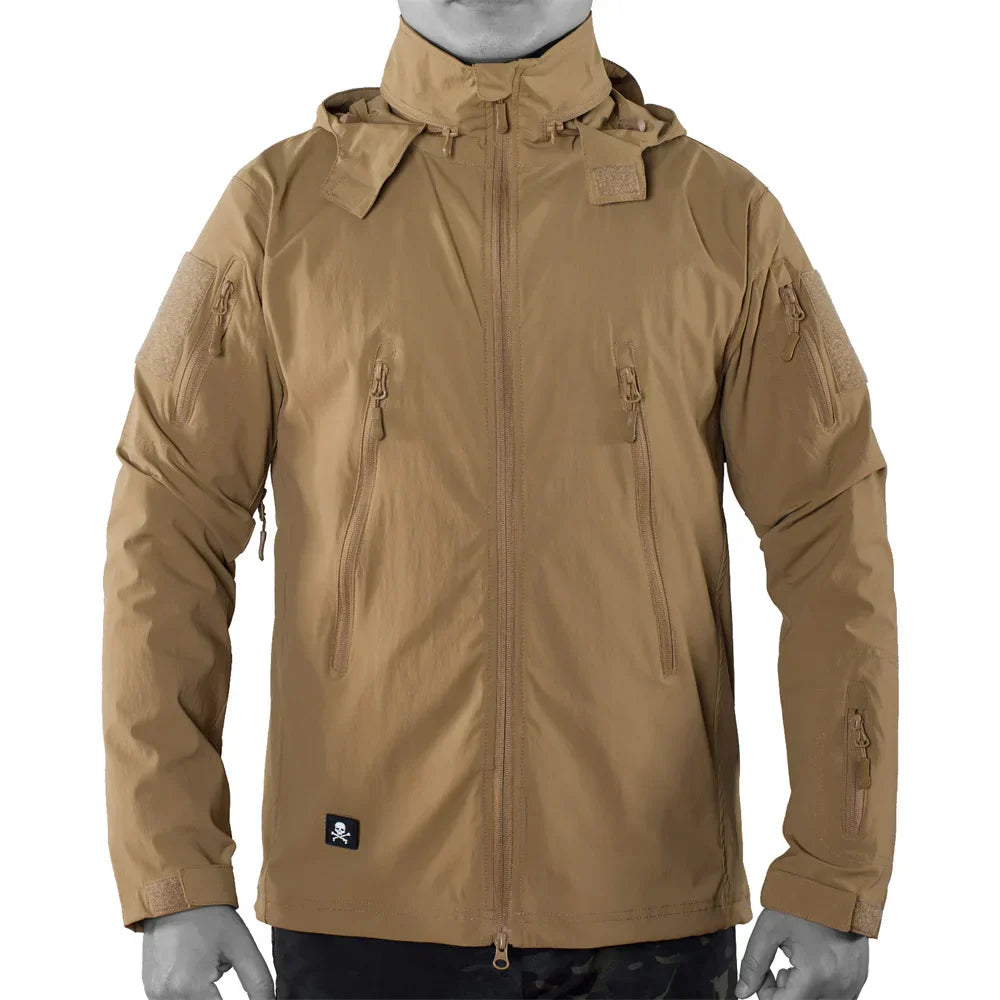 Jaqueta Masculina Tática Softshell Leve - (Promoção de Inverno 2025)