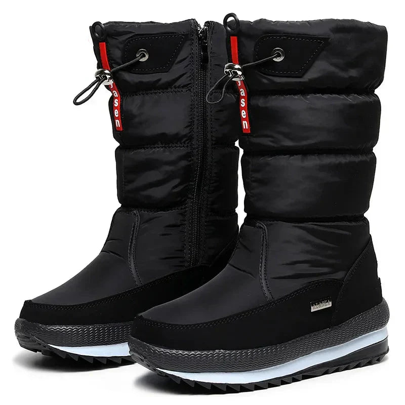 Bota Feminina Para Inverno Meio-Cano Impermeável (Promoção de Inverno 2026)