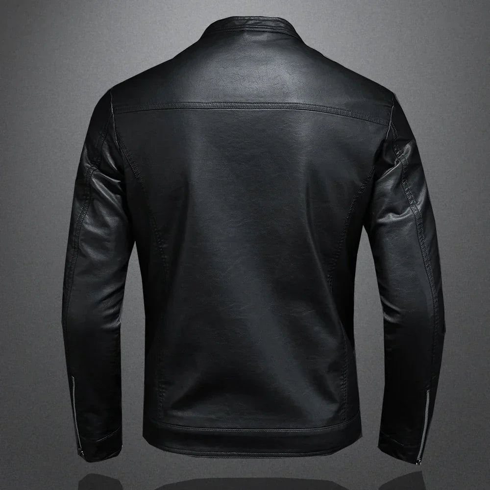 Jaqueta Masculina Gola Alta Slim - (Promoção de Inverno 2025)