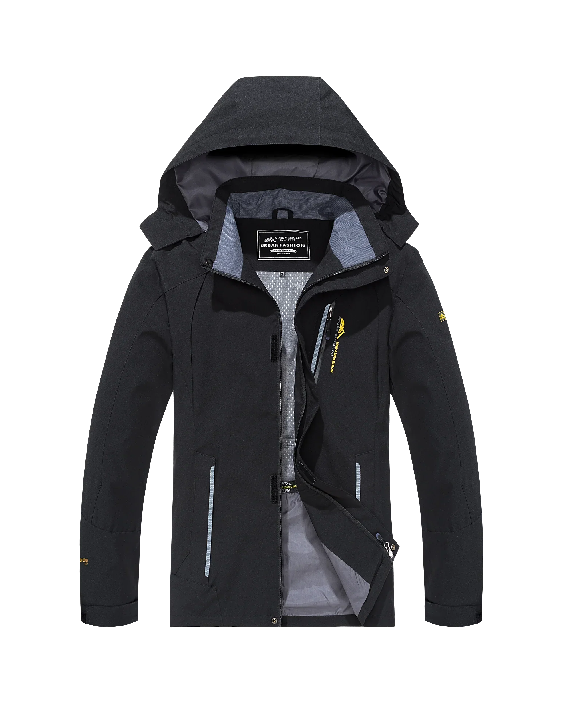 Jaqueta Masculina Impermeável para Trilha e Pesca com Proteção Contra Vento - (Promoção de Inverno 2025)