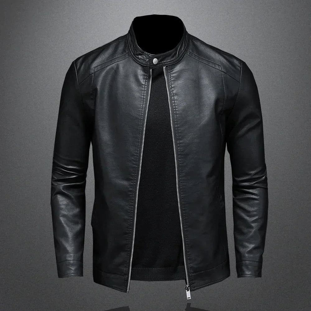 Jaqueta Masculina Gola Alta Slim - (Promoção de Inverno 2025)