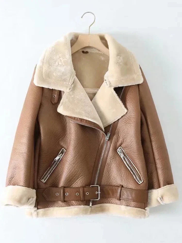 Casaco Feminino Acolchoado Faux com Gola - (Promoção de Inverno 2026)