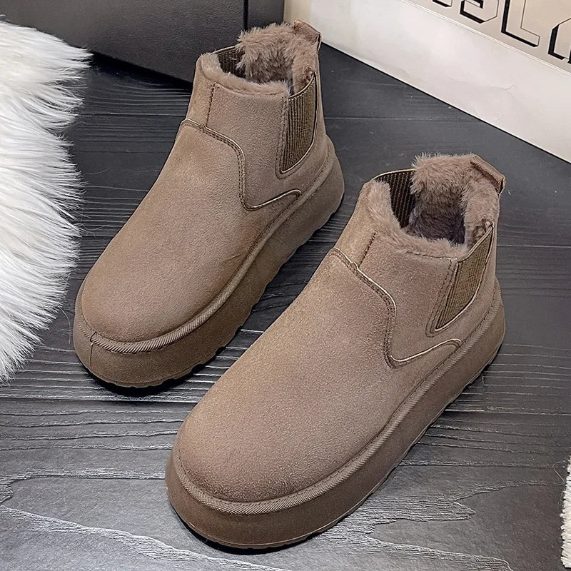 Bota Feminina Para Inverno Impermeável Antiderrapante com Forro (Promoção de Inverno 2026)