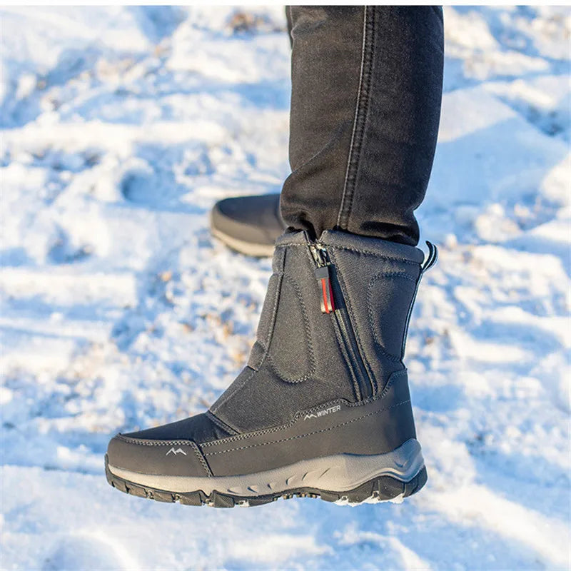 Bota Masculina Para Inverno com Forro Cano Alto (Promoção de Inverno 2026)