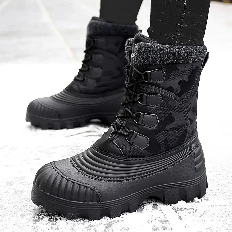 Bota Masculina Camuflada Impermeável (Promoção de Inverno 2026)