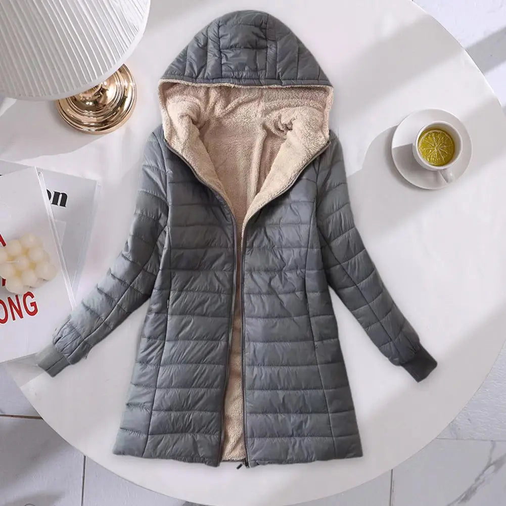 Casaco Feminino Longo Para Inverno Elegante - (Promoção de Inverno 2026)