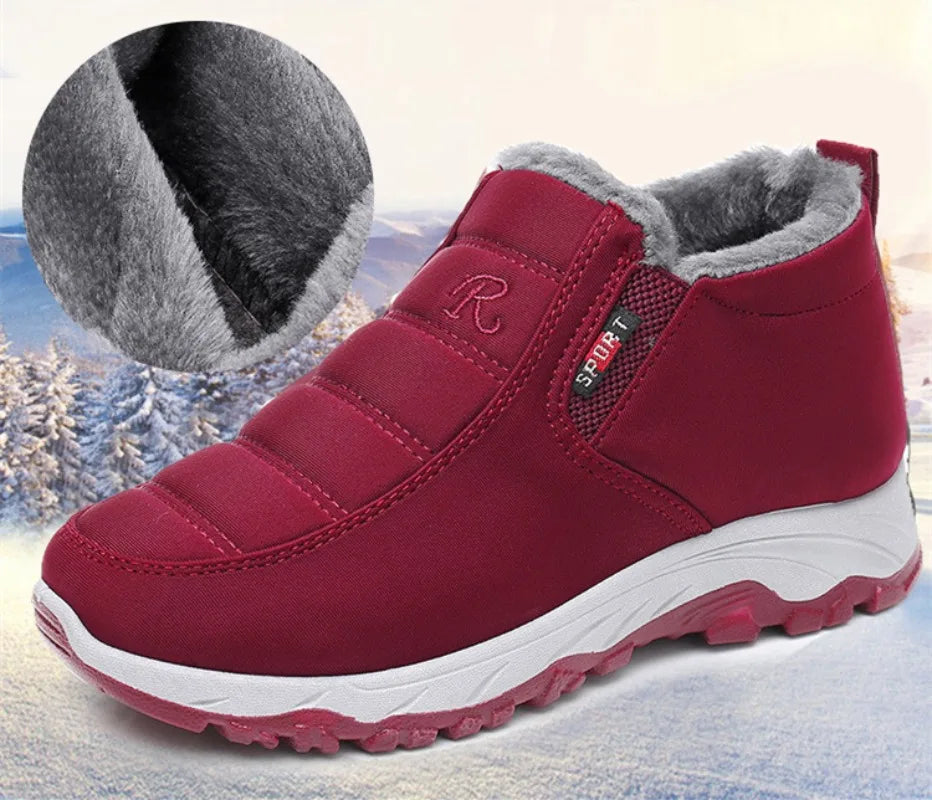 Bota Unissex Para Inverno Impermeável com Forro (Promoção de Inverno 2026)