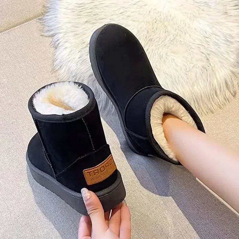 Bota Feminina Para Inverno Plataforma Antiderrapante Impermeável (Promoção de Inverno 2026)