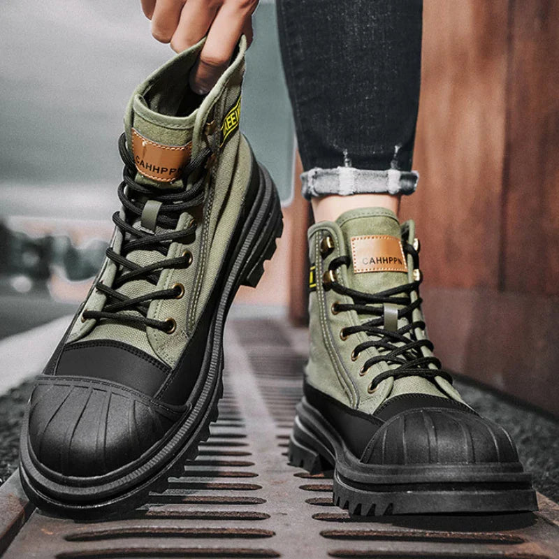 Bota Masculina Para Inverno Cano Alto (Promoção de Inverno 2026)
