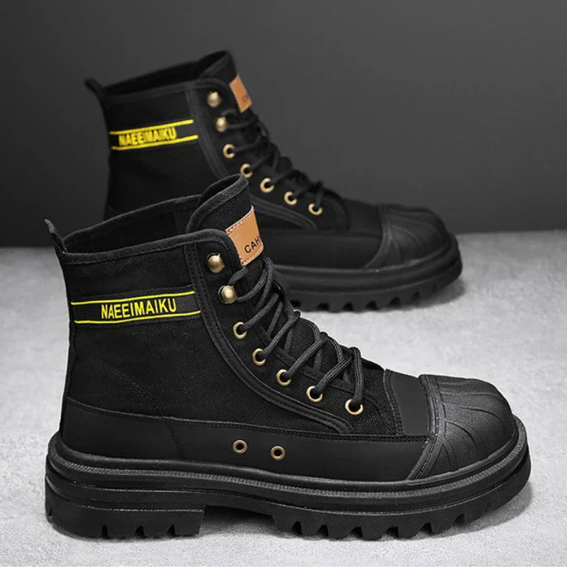 Bota Masculina Para Inverno Cano Alto (Promoção de Inverno 2026)