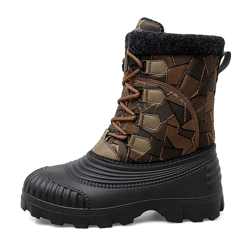 Bota Masculina Camuflada Impermeável (Promoção de Inverno 2026)