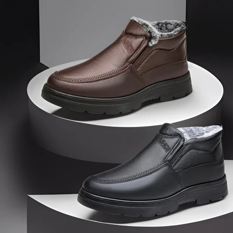 Bota Masculina Para Inverno com Forro de Algodão (Promoção de Inverno 2026)