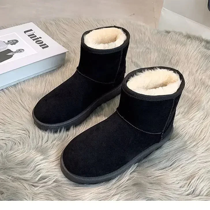 Bota Feminina Para Inverno Plataforma Antiderrapante Impermeável (Promoção de Inverno 2026)