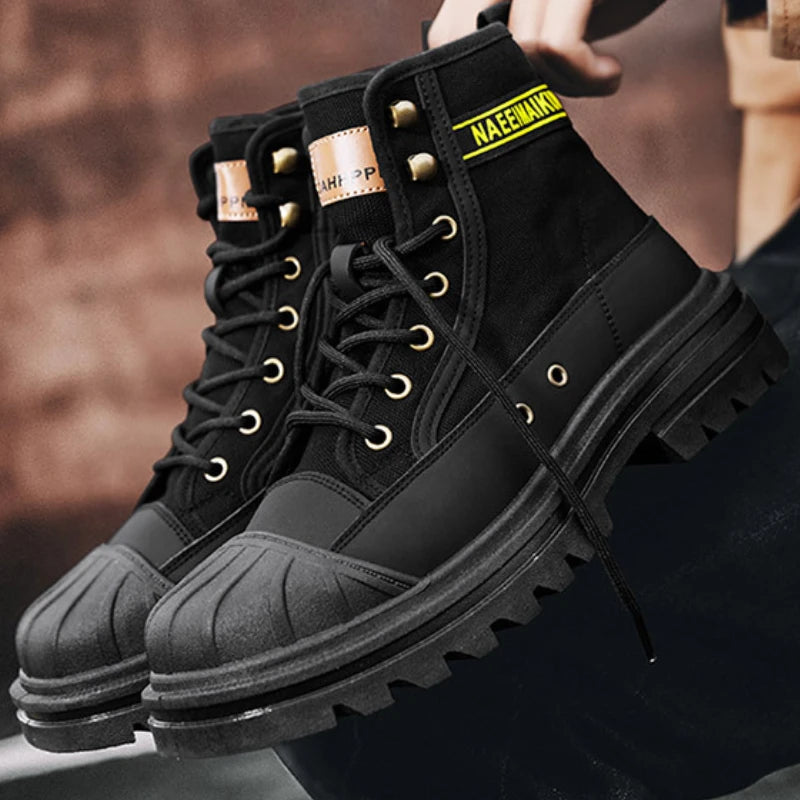 Bota Masculina Para Inverno Cano Alto (Promoção de Inverno 2026)