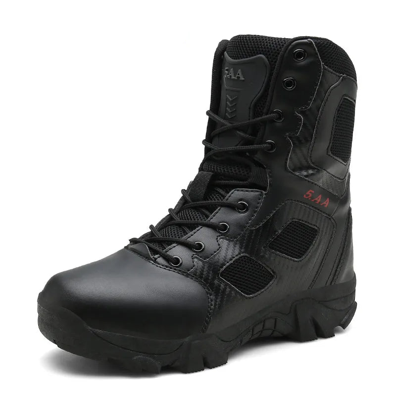 Bota Masculina Tática de Cano Curto para Trilhas Impermeável Resistente ao Desgaste – (Promoção de Inverno 2026)