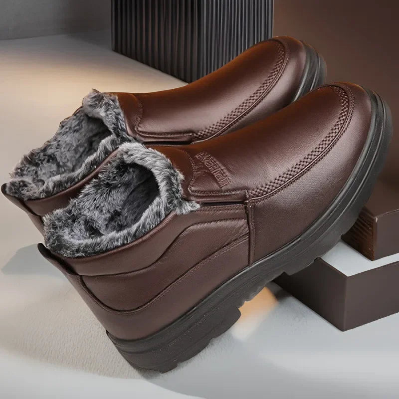 Bota Masculina Para Inverno com Forro de Algodão (Promoção de Inverno 2026)