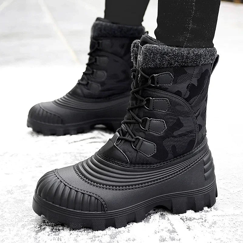 Bota Masculina Camuflada Impermeável (Promoção de Inverno 2026)