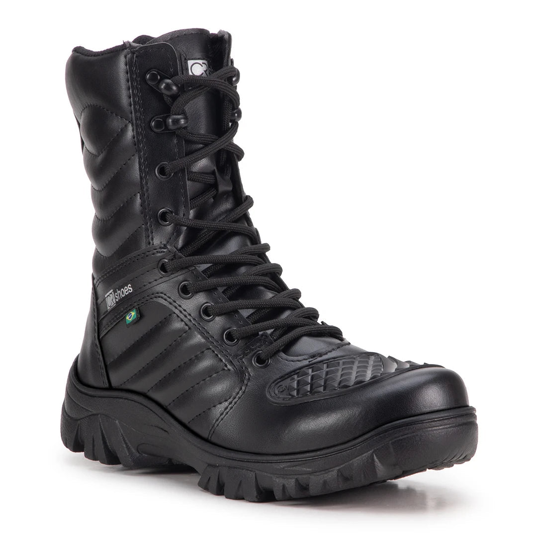 Bota Masculina Militar com Palmilha em Gel - (Promoção de Inverno 2026)